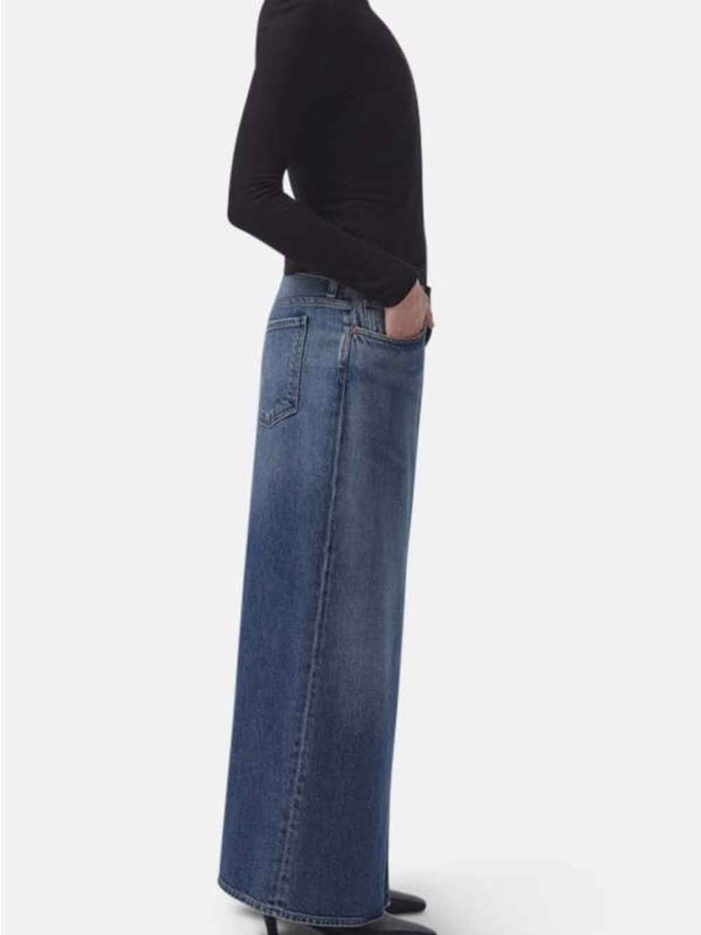 Agolde Leif Skirt in Swing 29 $300 - Picture 2 of 10